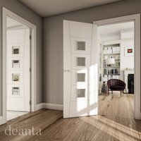 Deanta - Pamplona White Primed Glazed