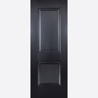 LPD - Arnhem 2 Panel Black Primed Internal Door