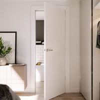 Linear White Primed Smooth Moulded Door